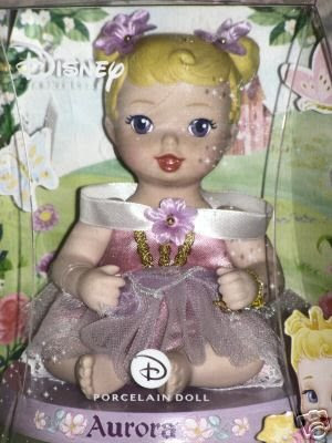 Disney Princess Porcelain Doll ~ Aurora