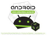 Android blind box mini's Series 2 - Design's by Gary Ham, Andrew Bell, and Google