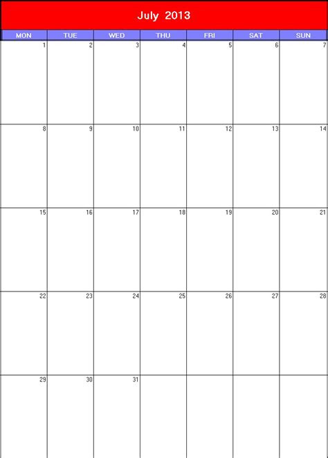Webprint a calendar with holidays for 2024 or any year. patriotic 2013 printable blank calendar calendarprintablesnet