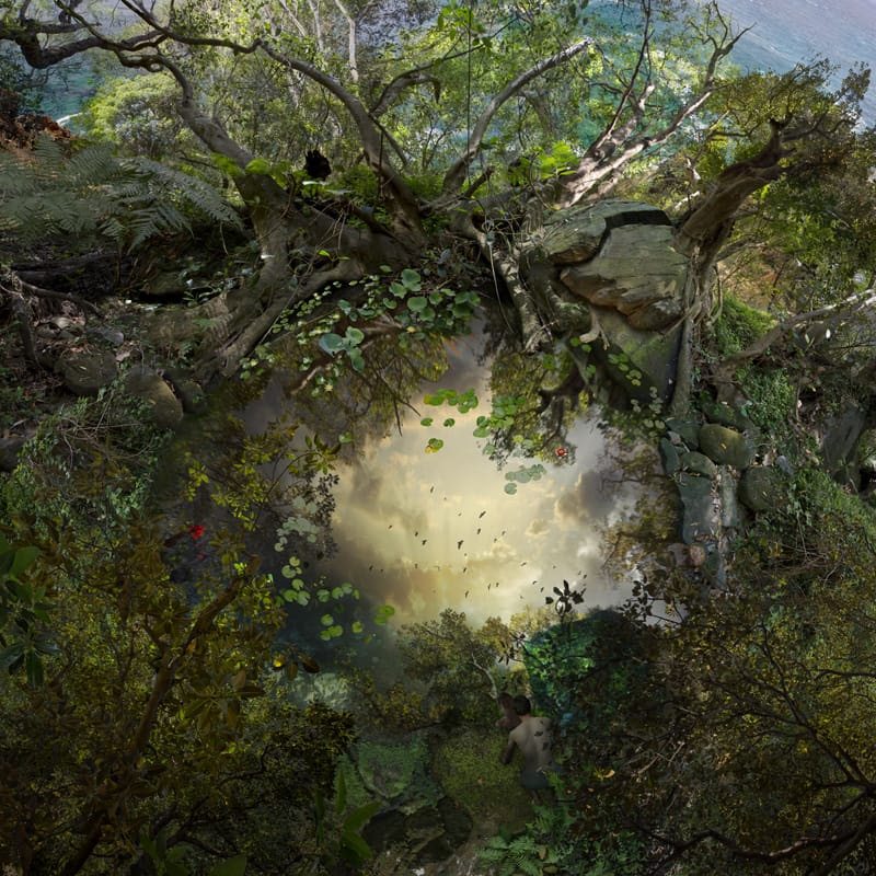 Expedition: Surreal Landscapes Composed from Hundreds of Photographs by Catherine Nelson landscapes digital collage 
