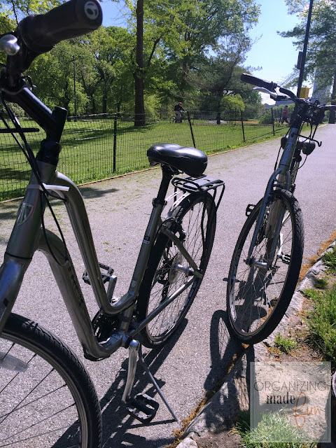 Bike ride through Central Park - NYC