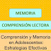 Comprensión y Memoria en Adolescentes: Estrategias Efectivas
