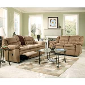 Amazon.com - Cooper-Cocoa Reclining Living Room Set by ...