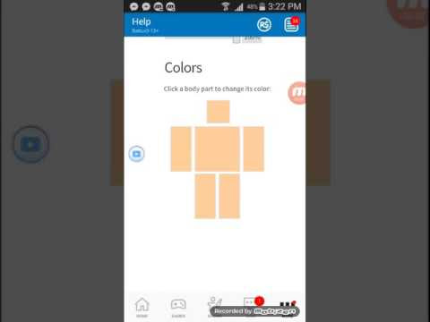 how to change full skin color in roblox