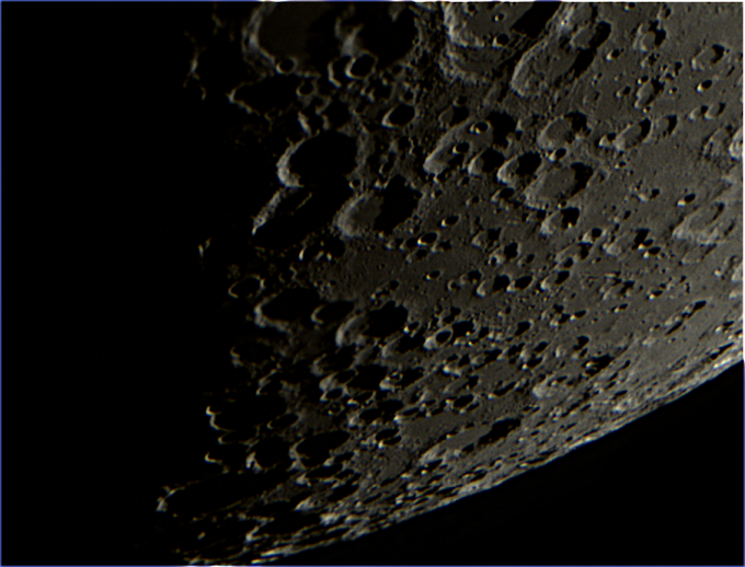 Space Photo - The south side of the Moon