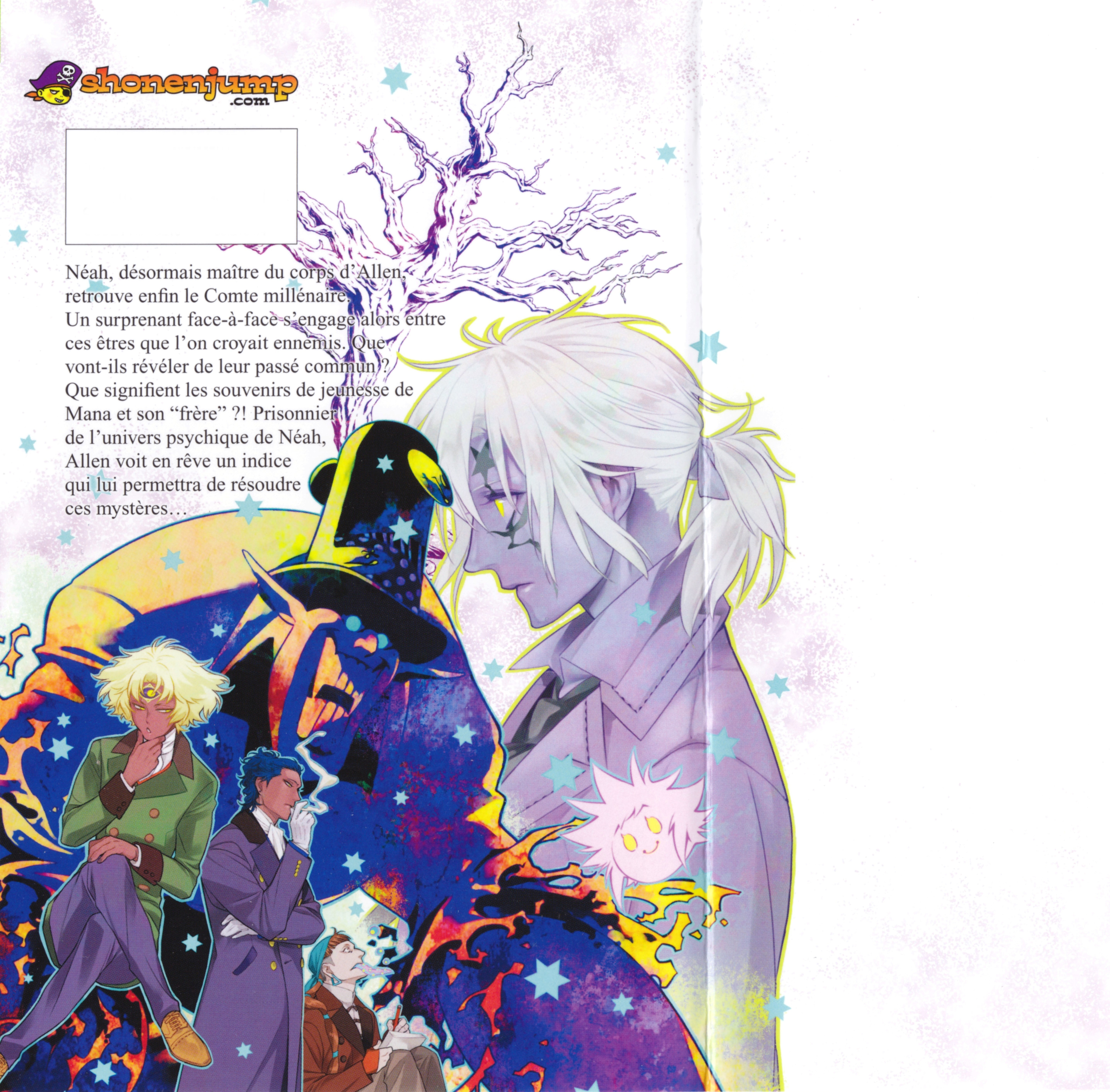 D Gray Man D Gray Man Vol 25 Back Cover Minitokyo