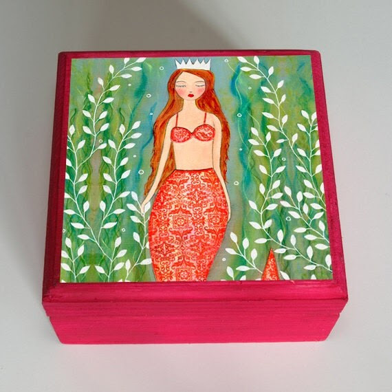 Princess Mermaid Jewelry Box Dream Mermaid Gift Box by ...