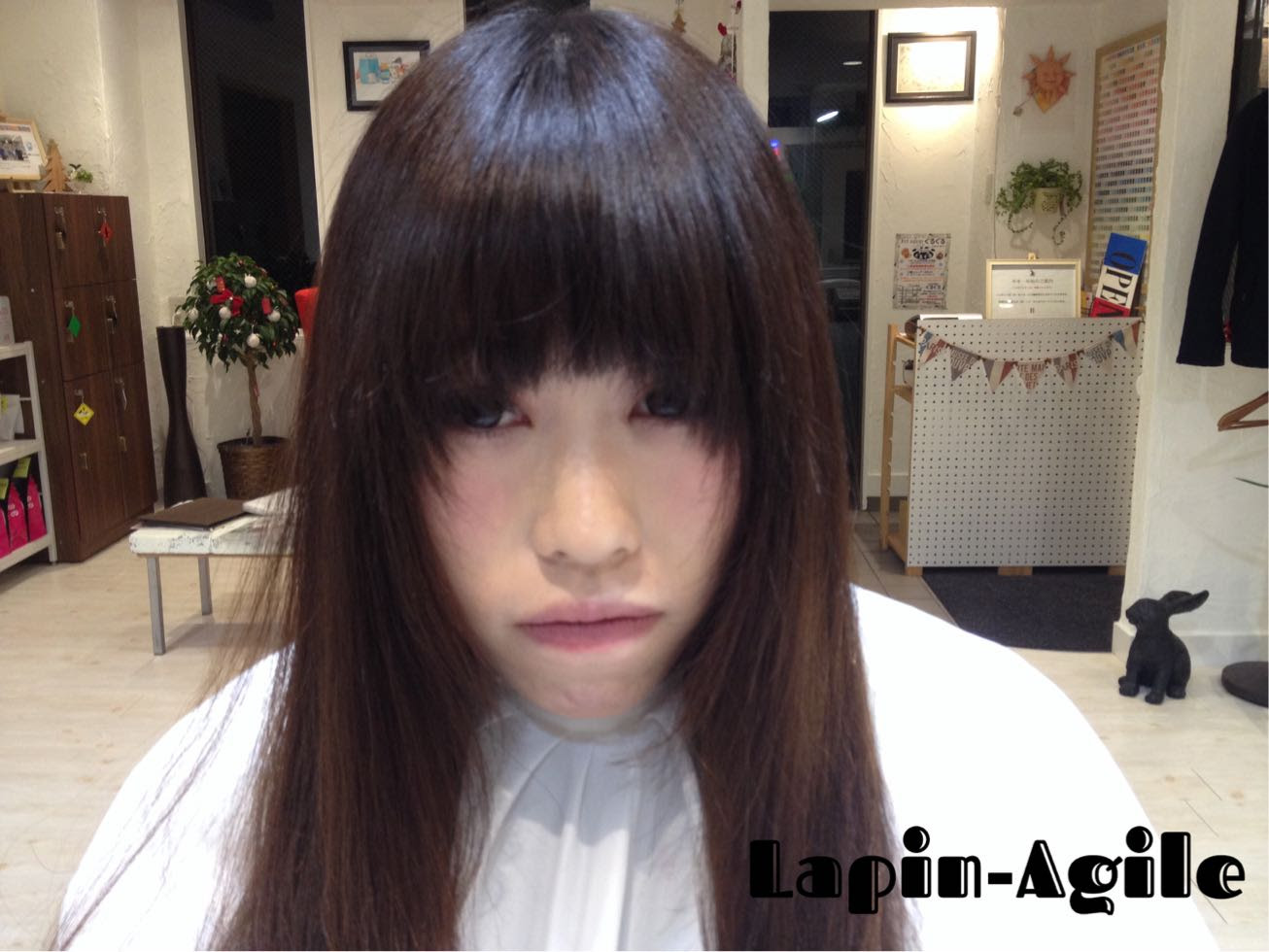 前髪の作り方 浦安 南行徳 美容室lapin Agile 髪の仕立て屋ブログ