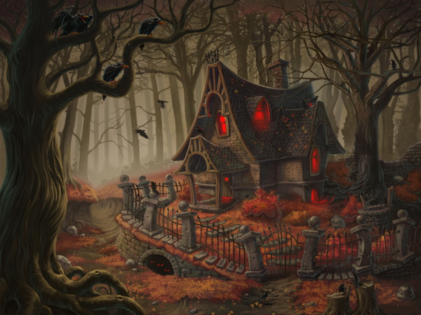 Résultat de recherche d'images pour "la maison de la sorcière"