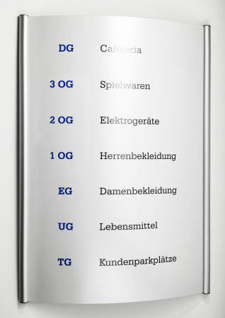 Beschilderungssysteme