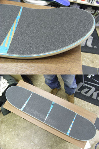 デッキテープの貼り方 ライン編 Skate Diary