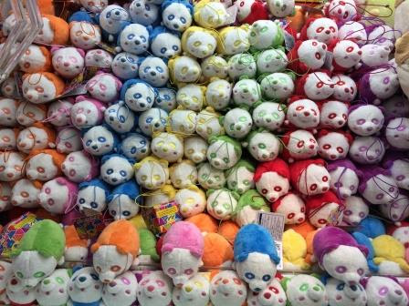新宿スポーツランド本館 プライズブログ え パンダのつみっこマスコット登場です
