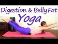 Yoga for Belly Fat, Digestion, Fat Burning, 30 Minute Yoga Routine for Beginners, At Home