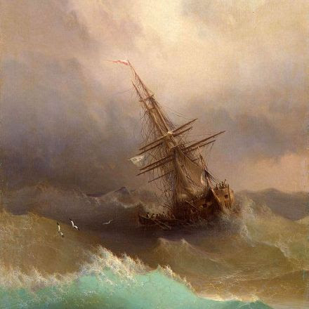 Translucent Waves Captured In 19th Century Russian Paintings