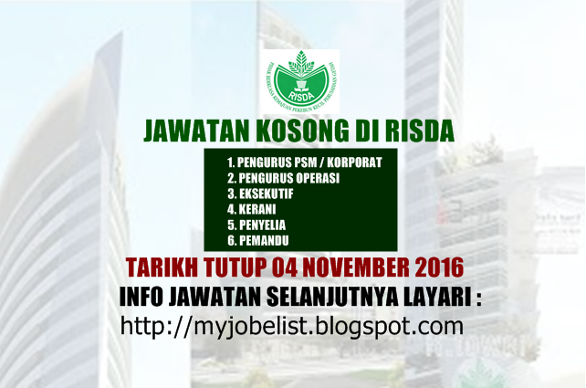 Jawatan Kosong