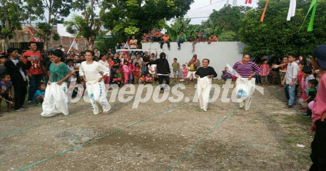 Rompe, Lari karung, Bonepos