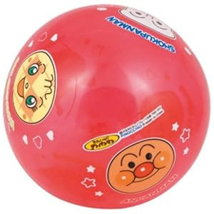 赤ちゃんのおもちゃ ボール アンパンマン クリアボール6号 クリアレッド最高のオファー