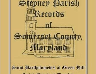 Reading Pdf Stepney Parish Records of Somerset County, Maryland Digital Ebooks PDF
