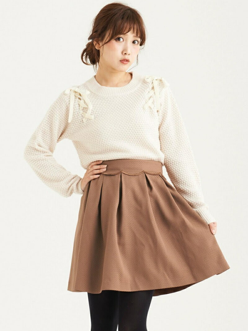 18 Off Majestic Legon スカラップスカパン マジェスティックレゴン スカート レディースファッション最新コーデ