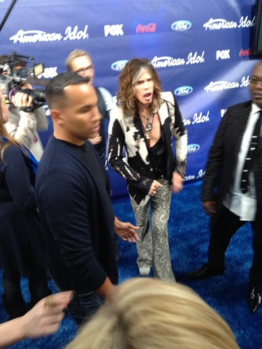 Steven Tyler mad we're dressed alike.