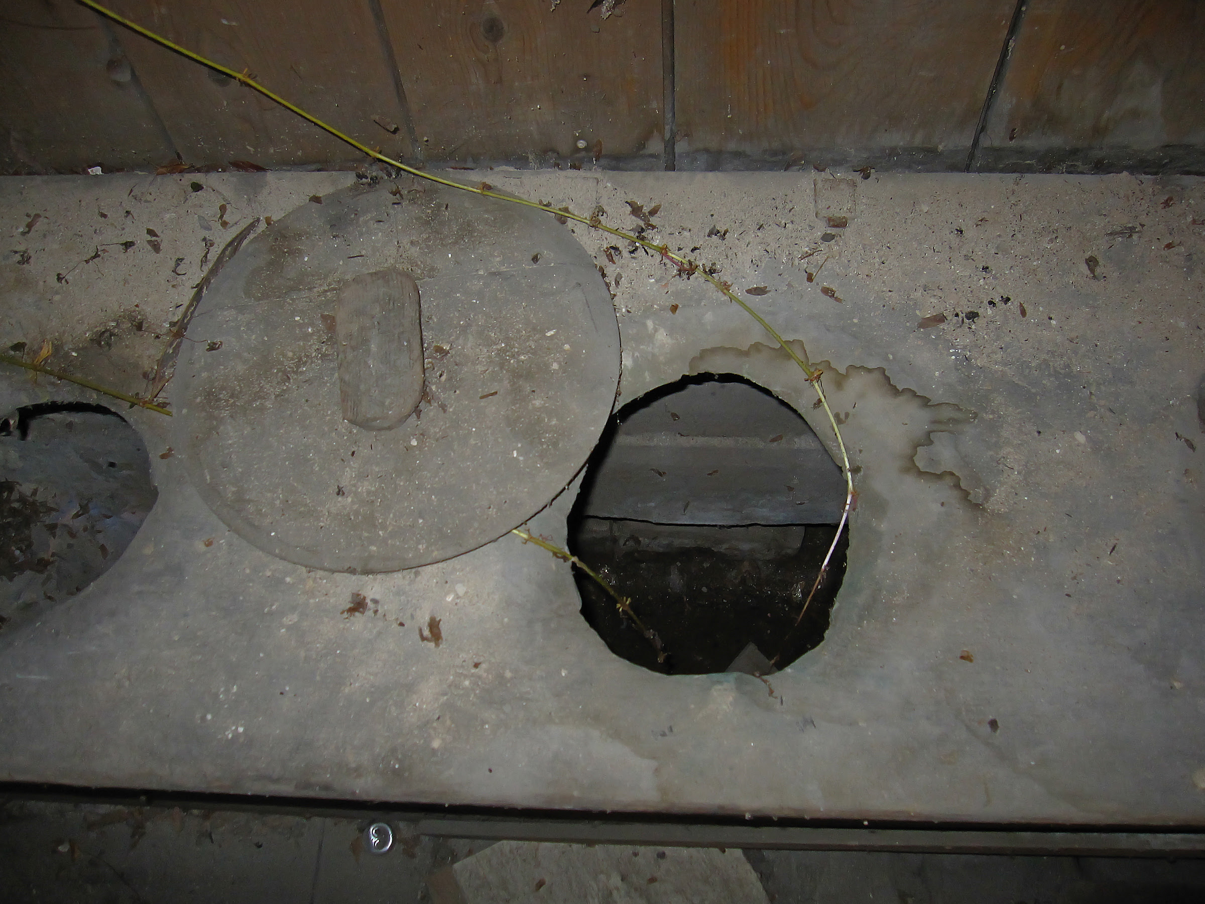 Ancient toilet