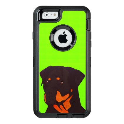 Rottweiler OtterBox Defender iPhone Case