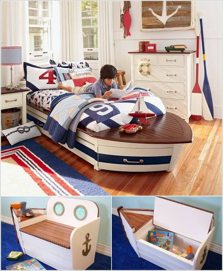 10 Cool Nautical Kids Bedroom Decorating Ideas 10 Cool Nautical Kids Bedroom Decorating Ideas