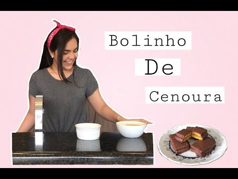 Video Receita De Bolo De Cenoura Banhado Em Chocolate