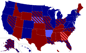 English: Depiction of the Senate vote on H.R. ...
