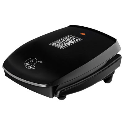 George Foreman 60 Non-Stick Countertop Grill in Black