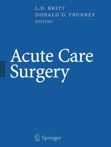 Acute Care Surgery: Principles and Practice
