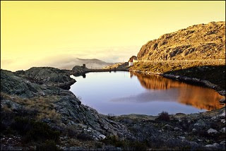 Lake in mountain