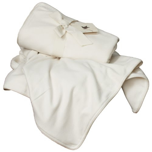 Lifekind Cruelty-Free Silk and Fleece Organic Throw Blanket (45x60