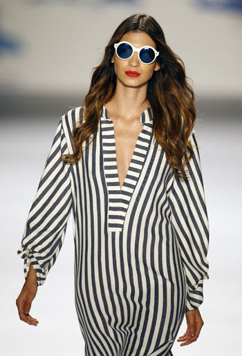 فستان مقلم -اليوم السابع -10 -2015