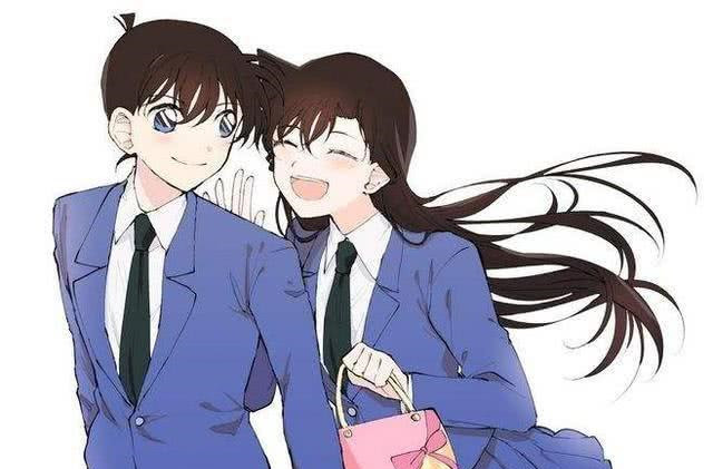 柯南小兰和新一终于接吻了旁观的平次被秀恩爱后