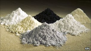 Oxides of rare earth metals