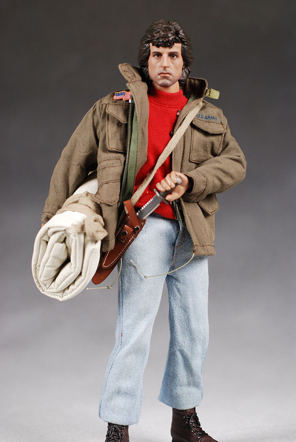 Review and photos of First Blood Rambo sixth scale action ...