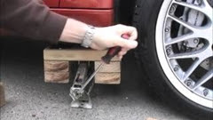フロアジャッキが無い人用木製自作スタンド わちょほほほ 車動画情報とかなんかそんなの