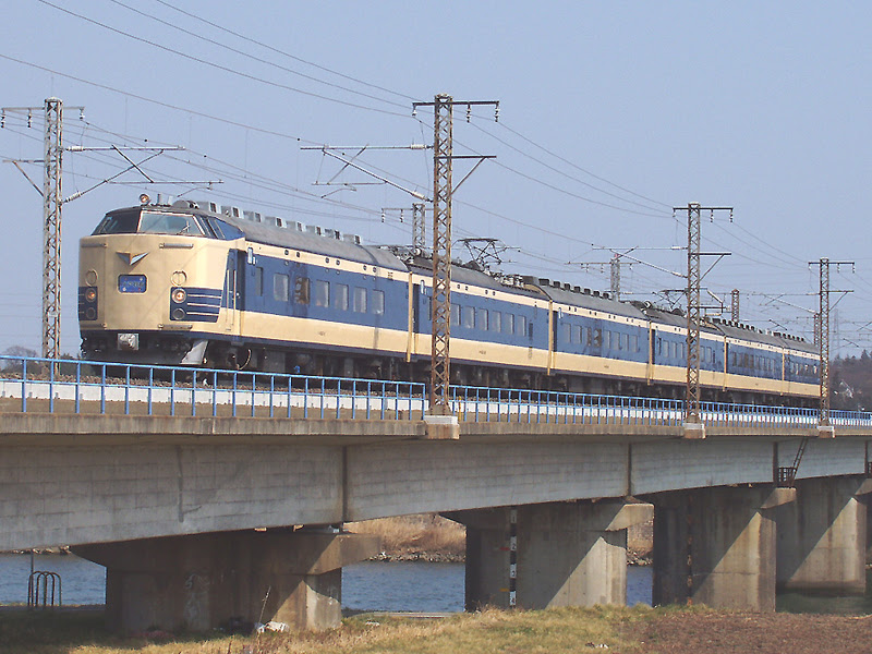 ５８３系水戸観梅号