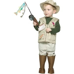 Kid's Toddler Future Fisherman Costume 