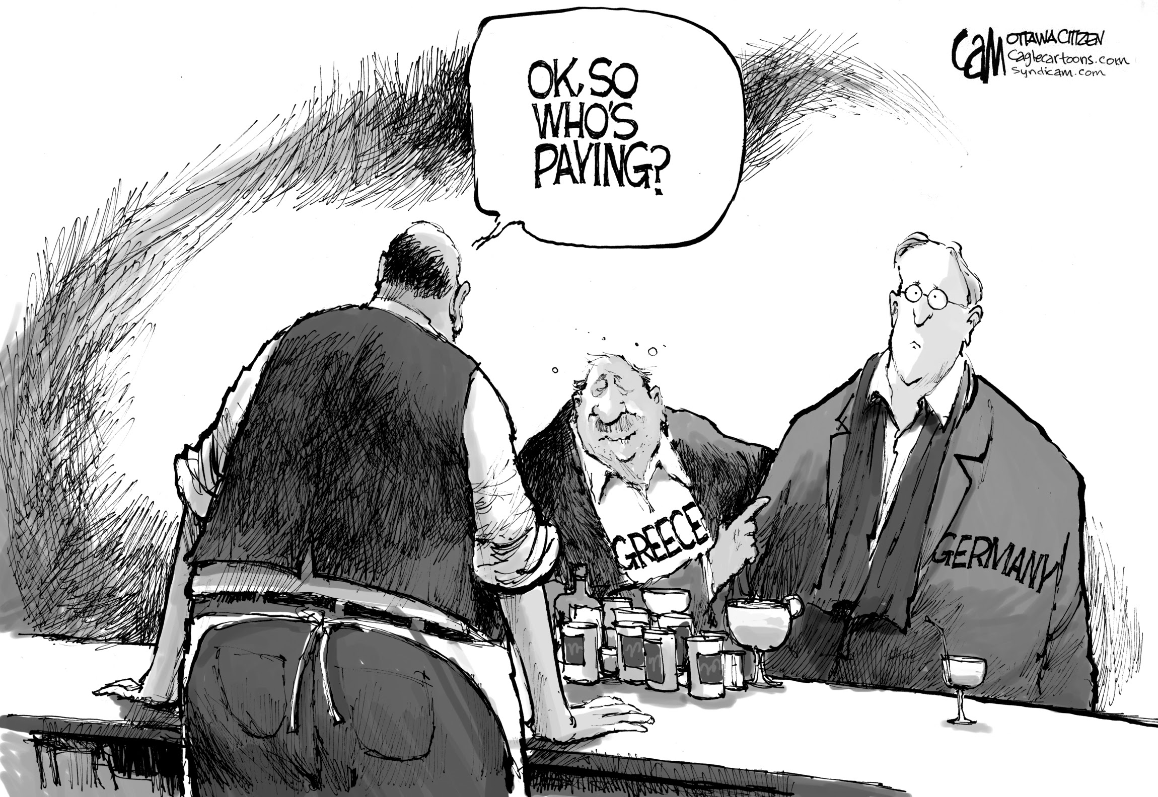 Cartoon by Larry Wright