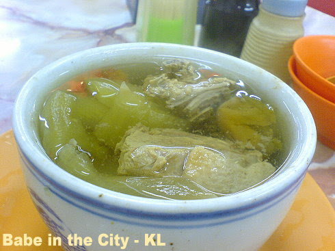 WFK - Duck and harm choy soup