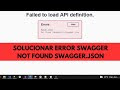 Cómo solucionar el error "fetch error not found /swagger/v1/swagger.json" al subir app c# al hosting