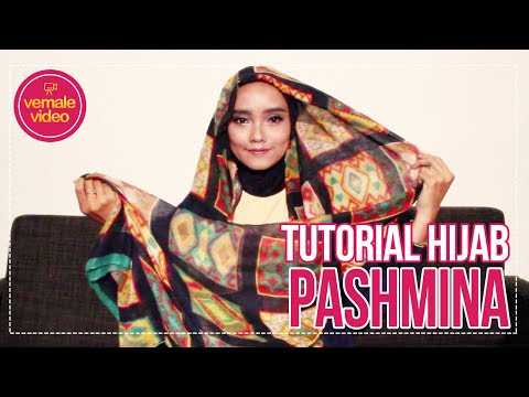 Video Tutorial Hijab Pashmina Vemale
