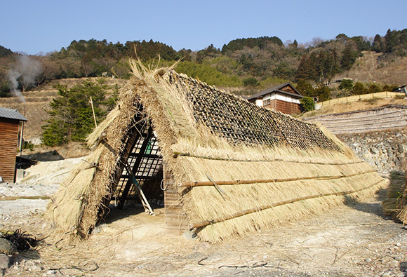 汤之花小屋与制造工序 药用汤之花 明矾汤之里