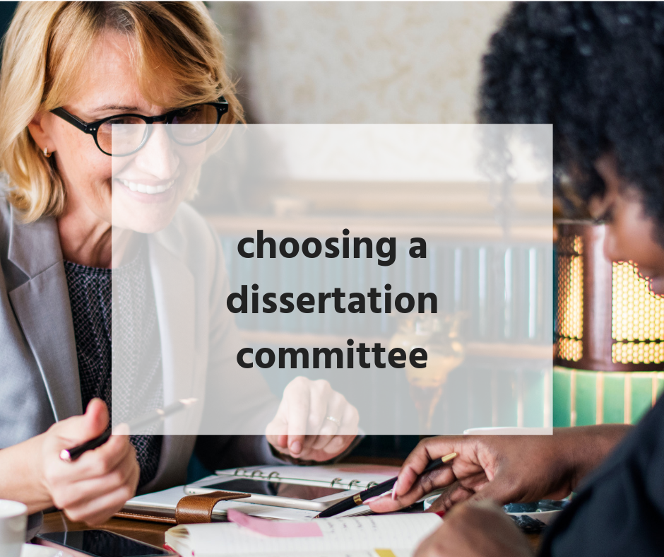 choosing dissertation committee