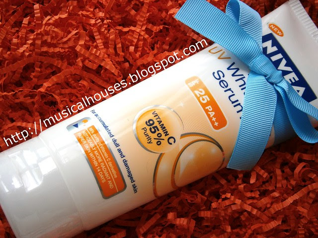 Nivea UV Whitening Body Serum tube
