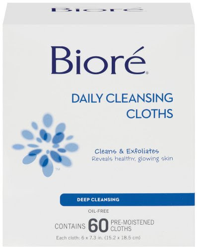 Biore Daily Cleansing Cloth Count