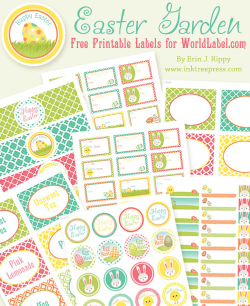 Easter Labels for you to print | Free printable labels ...