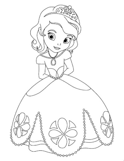 Disney Princess Coloring Pages To Print